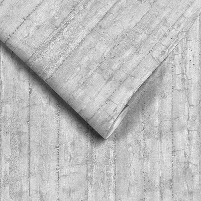 Concrete Wood Wallpaper