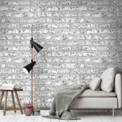 'Mosley Street' Brick Wallpaper By Woodchip & Magnolia