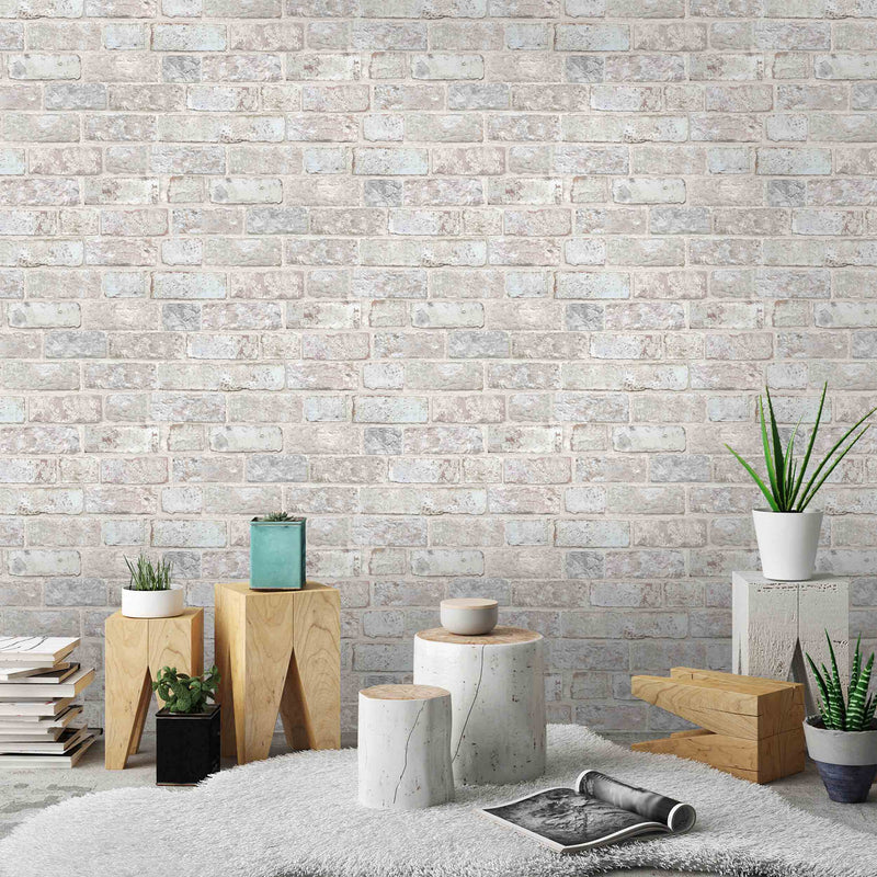 Moorfield brick wallpaper by Woodchip & Magnolia