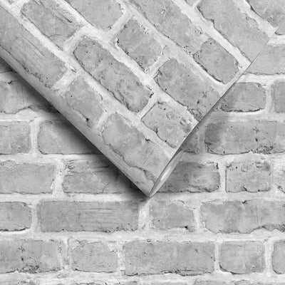 Grey Brick Wallpaper