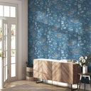 Rivington China Blue Wallpaper