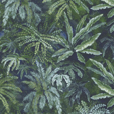 Fern in Lush Green Wallpaper by Woodchip & Magnolia 