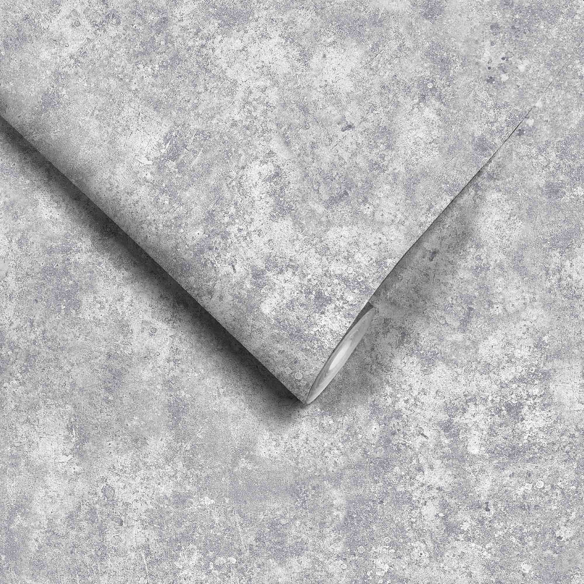 Industrial Concrete Wallpaper – Faux Surface, Grey Tones, Paste-the ...
