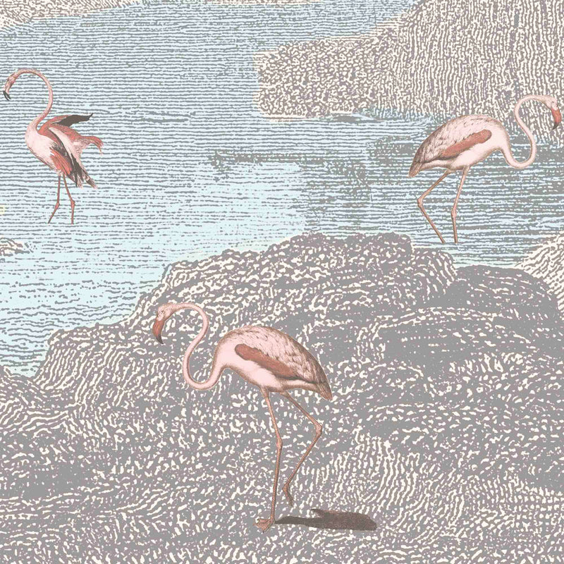 Flamboyance Flamingos Mural