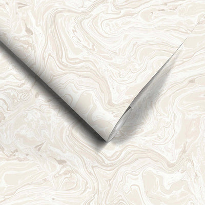 Flow Wallpaper in Stone Wallpaper