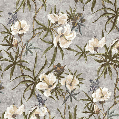 Zen Grey Wallpaper By Woodchip & Magnolia