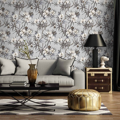 Zen Grey Wallpaper By Woodchip & Magnolia