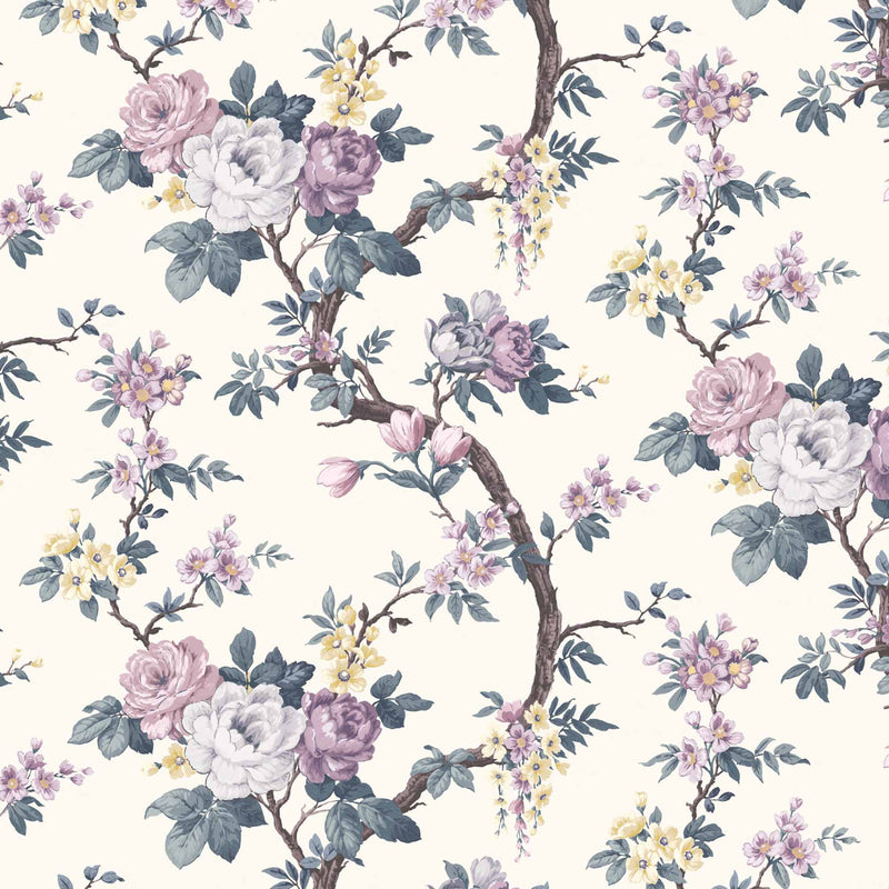 Ditsy Floral in Lavender Wallpaper By Woodchip & Magnolia