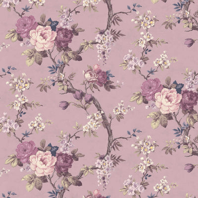 Ditsy Floral in Smokey Heather Wallpaper By Woodchip & Magnolia