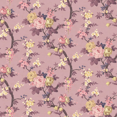Ditsy Floral in Damson Wallpaper By Woodchip & Magnolia