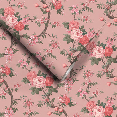 Ditsy Floral Old Rose Wallpaper