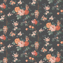 Ditsy Floral Noir Black Wallpaper