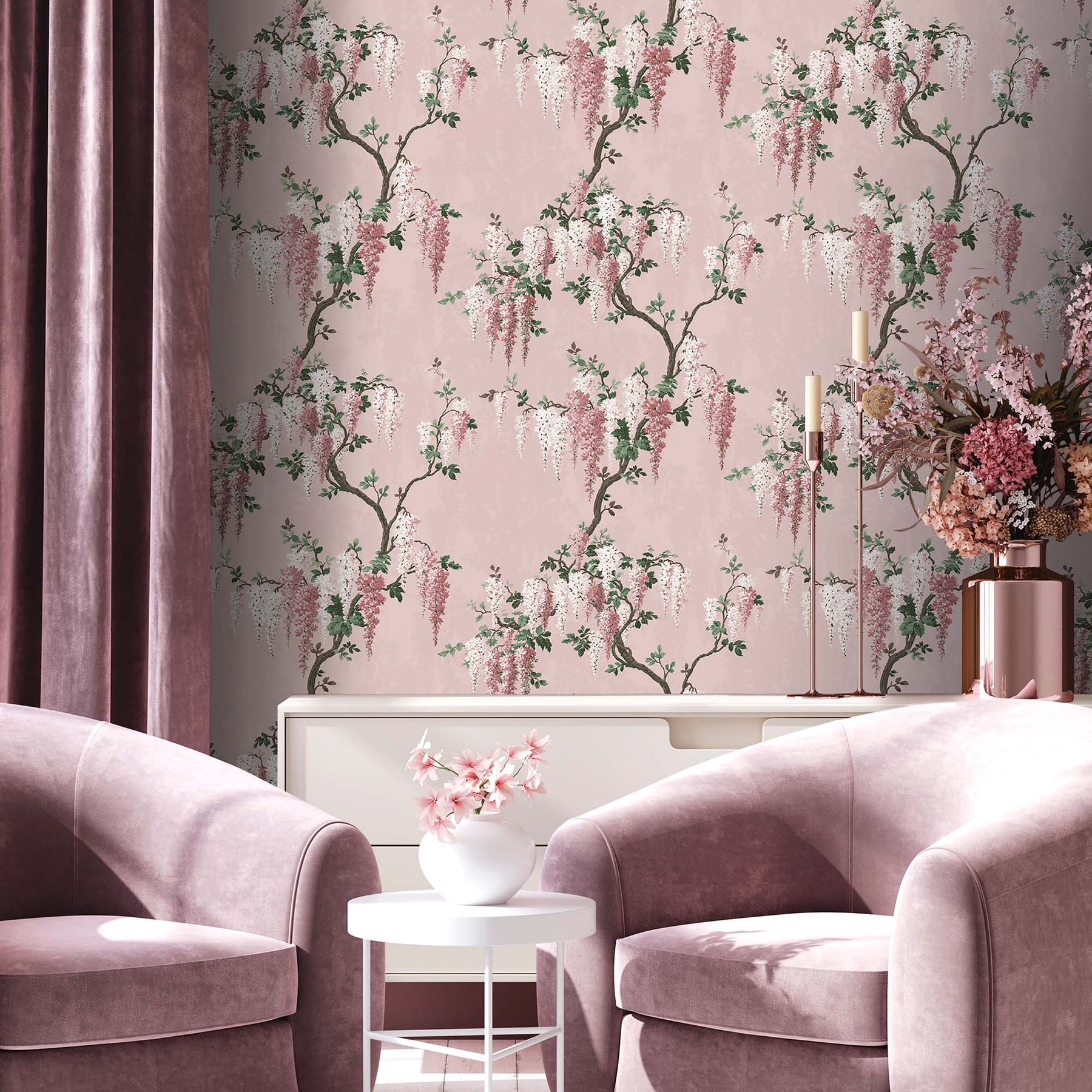 Victorian Wallpaper  Mayflower Wallpaper