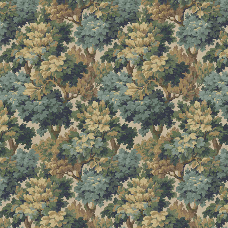 Broadhead Forest Lichen Green Wallpaper