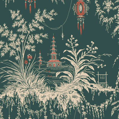 Chinese Whispers Jade Wallpaper By Nina Marika – Woodchip & Magnolia