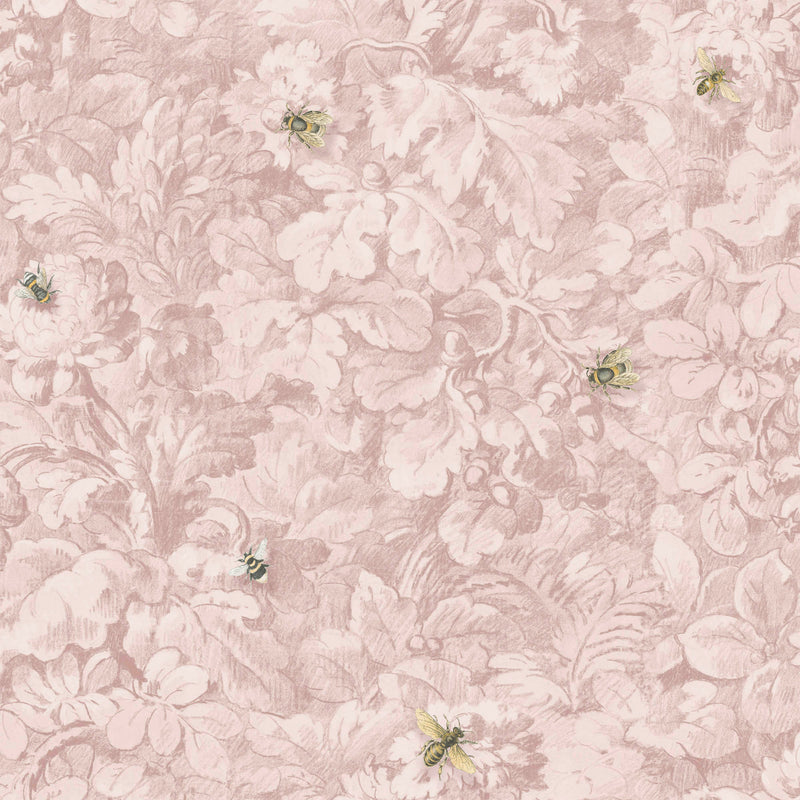 Busy Bee Blush Wallpaper