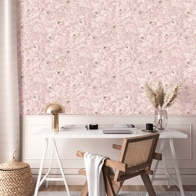 Busy Bee Blush Wallpaper