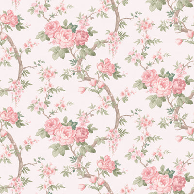 Ditsy Floral in Rose Pink Wallpaper by Woodchip & Magnolia