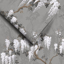 Wisteria in Latte/Slate Grey Wallpaper
