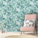 Lush Neo Mint Wallpaper