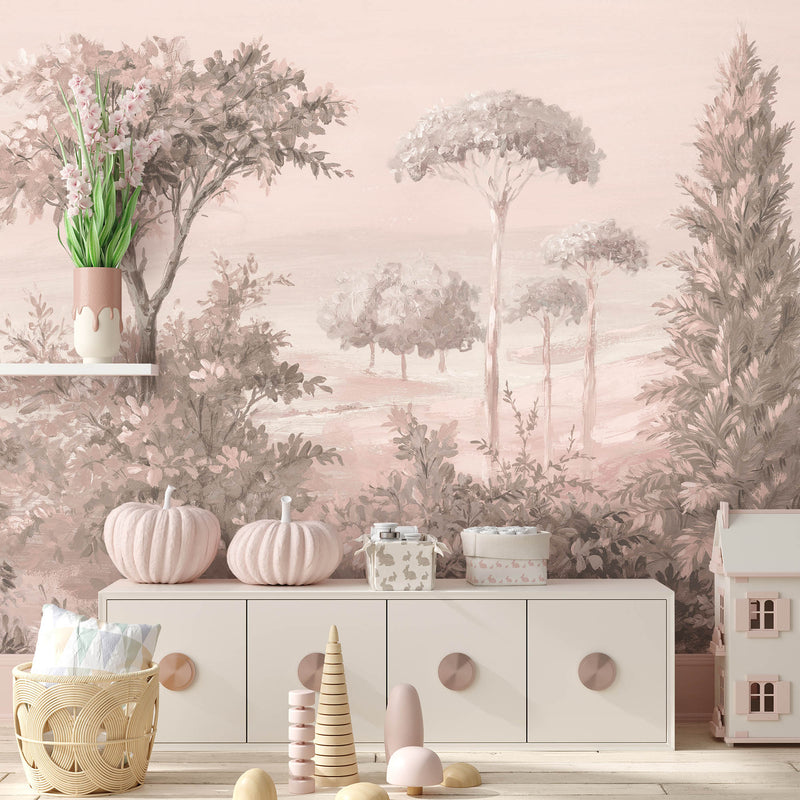 Oasis Mural Blush