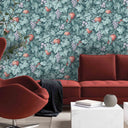 Turton in Peacock Wallpaper