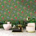 Doris Jacobean Fern Floral Wallpaper By Woodchip & Magnolia 