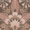 Mirk Peat Brown Wallpaper