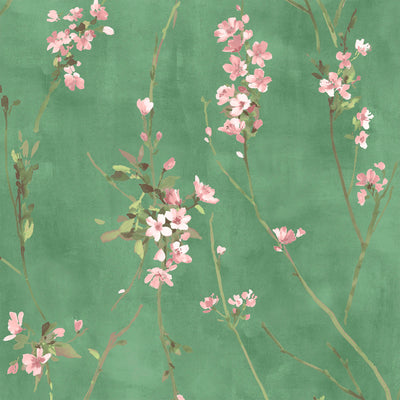 Blossom Evergreen Wallpaper