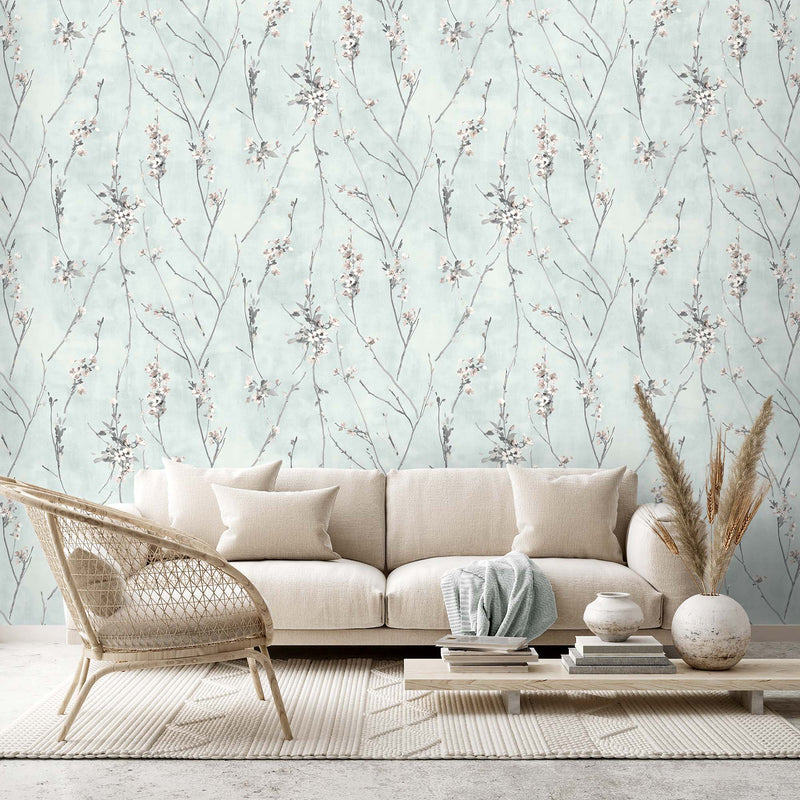 Duck egg deals blue wallpaper