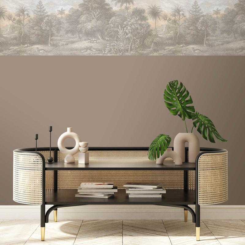 Sunrise Border - Brown