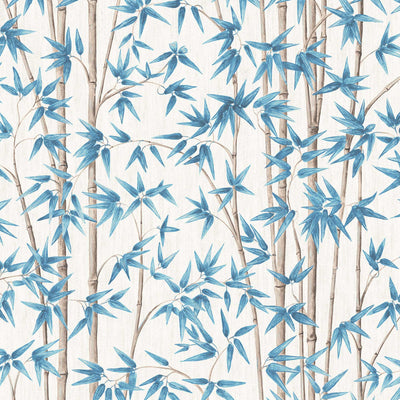 Bamboozle Cornflower Wallpaper