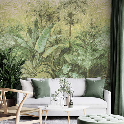 Biome Lush Green Mural