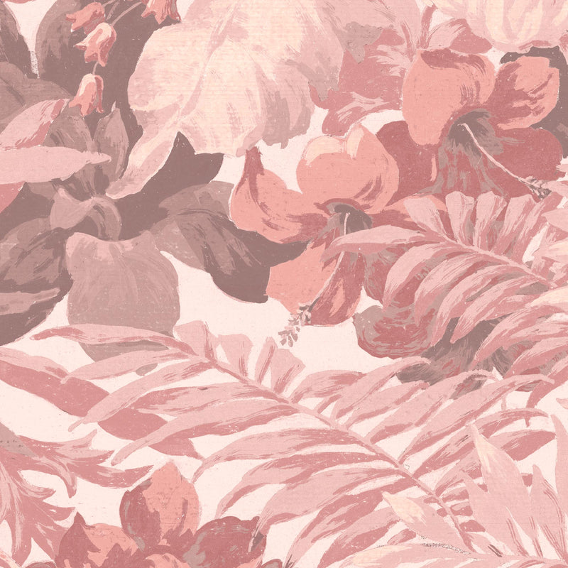 Canopy Blush Pink Wallpaper by Woodchip & Magnolia