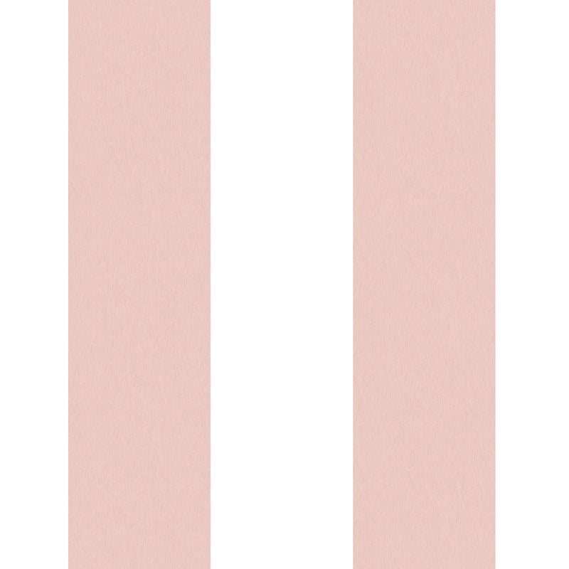 Awning Stripe Blush Pink Wallpaper