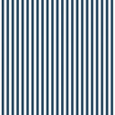 Matchstick Stripe Navy/White Wallpaper