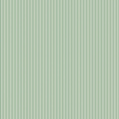 Matchstick Stripe Green/Magnolia Wallpaper