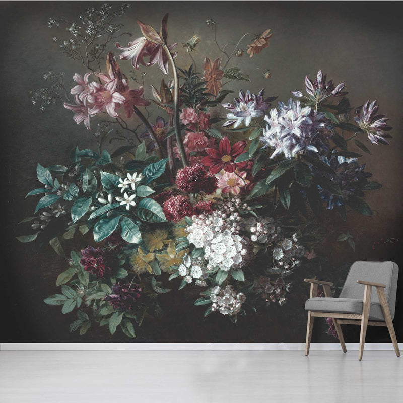 Bouquet Wallpaper Mural by Woodchip & Magnolia 