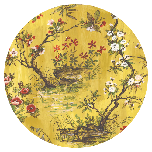 Rivington Yellow Velvet Fabric
