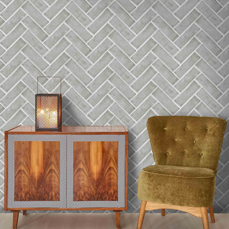 Chevron Grey by Woodchip & Magnolia