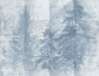 Entwistle Mist Blue Mural