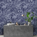  Marbled Flow in ink wallpaper 