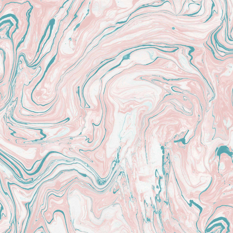 Flow in Blush/Teal by Woodchip & Magnolia 