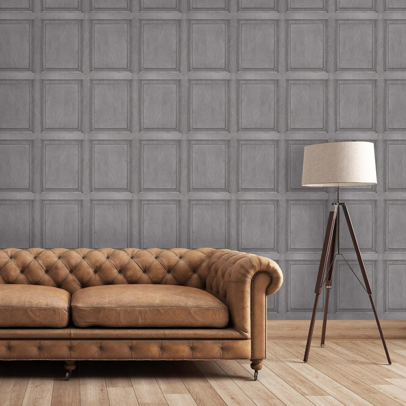Grey Wood Panel by Woodchip & Magnolia