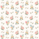 Posies in Cottage Cream Wallpaper
