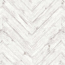 Painted White Chevron Wallpaper