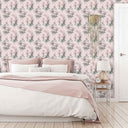 Magical Garden in Pink Wallpaper